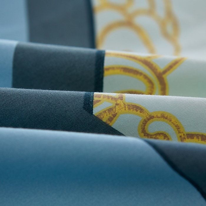 91家纺网 家纺一手货源 找家纺 雲归梦家纺2019新款13372全棉活性大版四件套 喜上眉梢