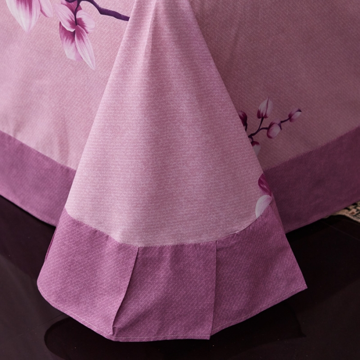 91家纺网 家纺一手货源 找家纺 雲归梦家纺 2019新款13372全棉活性大版四件套 秀丽