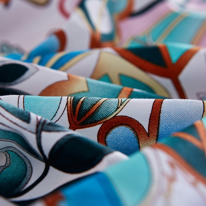 91家纺网 家纺一手货源 找家纺 雲归梦家纺 2019新款13372全棉活性大版四件套 韵味