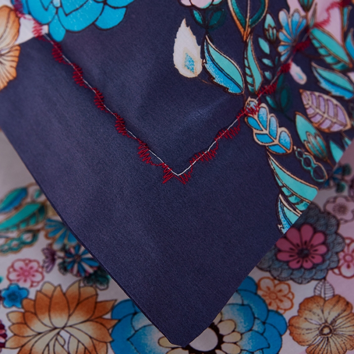 91家纺网 家纺一手货源 找家纺 雲归梦家纺 2019新款13372全棉活性大版四件套 韵味