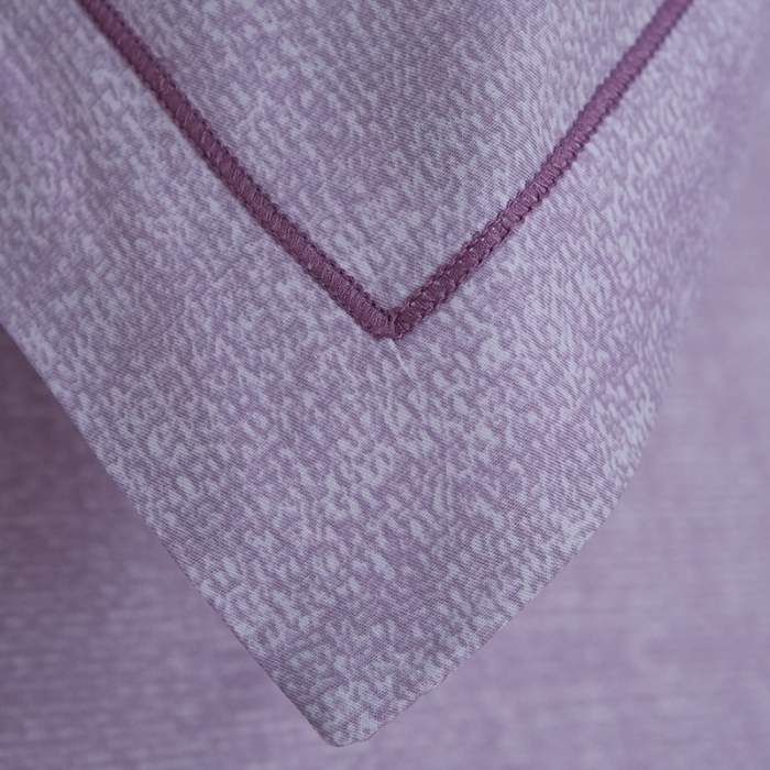 91家纺网 家纺一手货源 找家纺 雲归梦 北欧简约全棉绣花四件套 圣托里尼-丁香紫