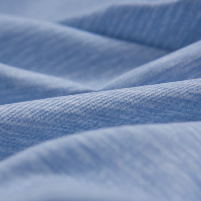 91家纺网 家纺一手货源 找家纺 雲归梦 北欧简约全棉绣花四件套 圣托里尼-海蓝