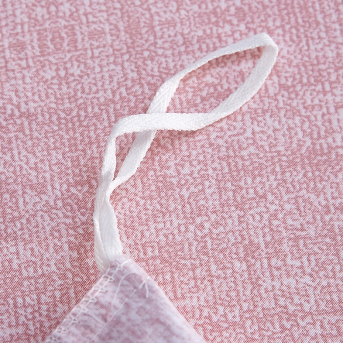 91家纺网 家纺一手货源 找家纺 雲归梦 北欧简约全棉绣花四件套 圣托里尼-浅棕色