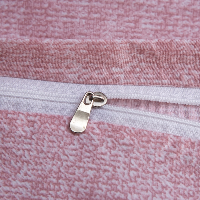 91家纺网 家纺一手货源 找家纺 雲归梦 北欧简约全棉绣花四件套 圣托里尼-浅棕色