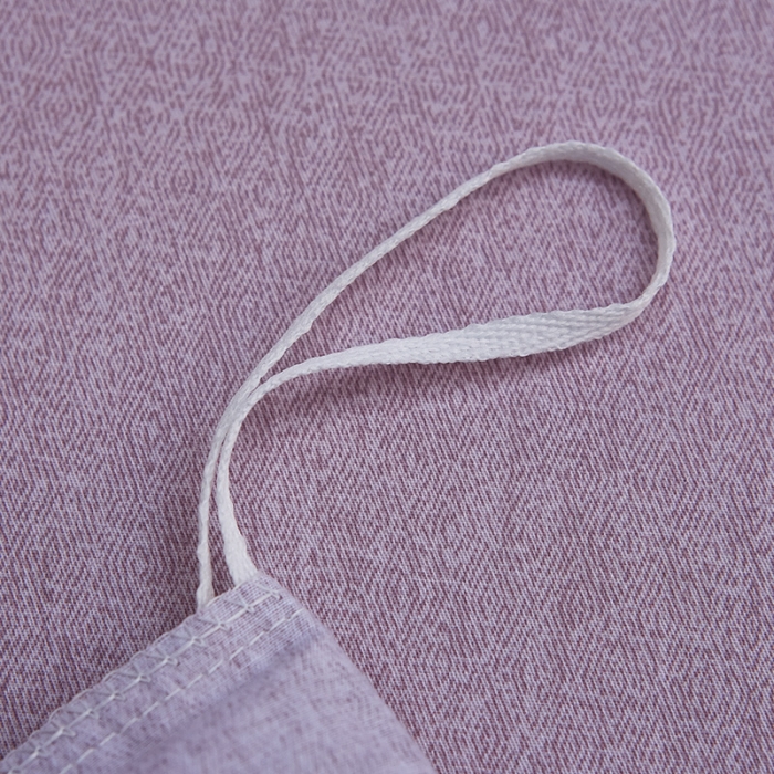 91家纺网 家纺一手货源 找家纺 雲归梦 北欧简约全棉绣花四件套 圣托里尼-浅灰