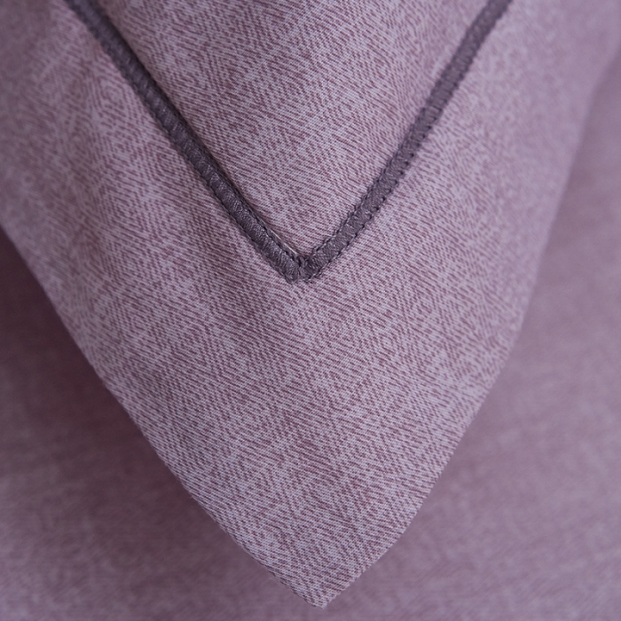 91家纺网 家纺一手货源 找家纺 雲归梦 北欧简约全棉绣花四件套 圣托里尼-浅灰