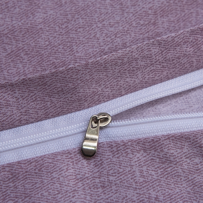 91家纺网 家纺一手货源 找家纺 雲归梦 北欧简约全棉绣花四件套 圣托里尼-浅灰