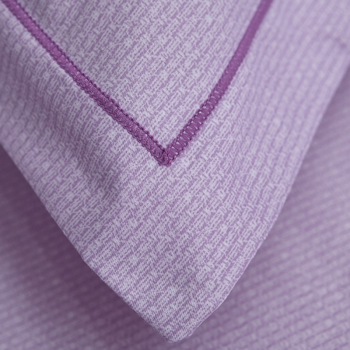 91家纺网 家纺一手货源 找家纺 雲归梦 北欧简约全棉绣花四件套 圣托里尼-浅紫