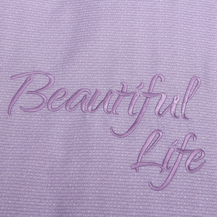 91家纺网 家纺一手货源 找家纺 雲归梦 北欧简约全棉绣花四件套 圣托里尼-浅紫