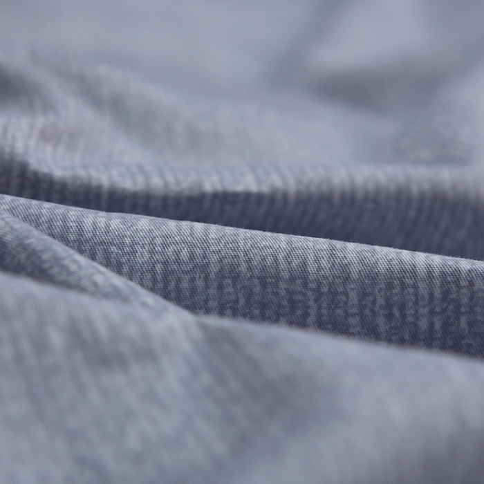 91家纺网 家纺一手货源 找家纺 雲归梦 北欧简约全棉绣花四件套 圣托里尼-太空灰