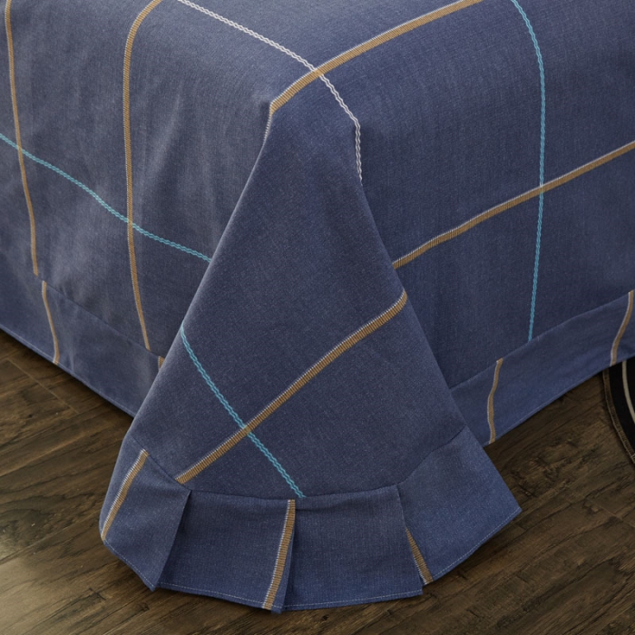 91家纺网 家纺一手货源 找家纺 雲归梦 2019新款多规格全棉加厚生态磨毛四件套 北美印象