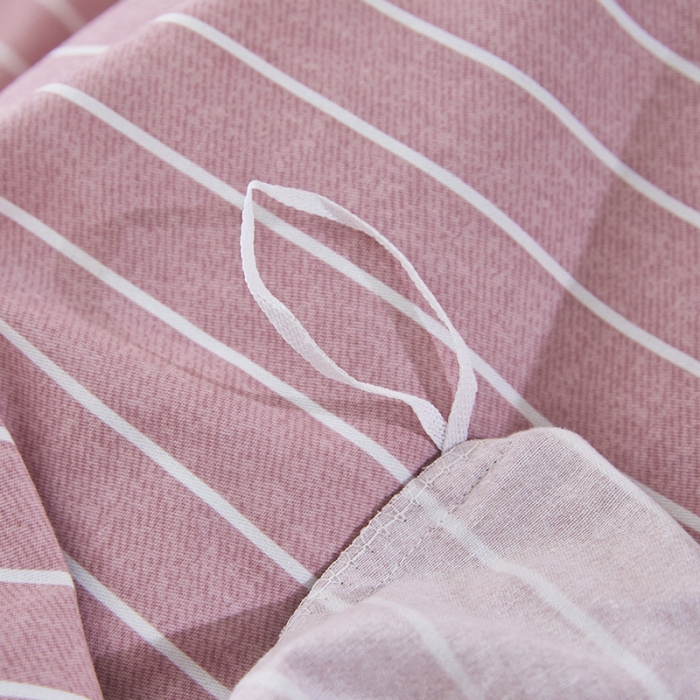 91家纺网 家纺一手货源 找家纺 雲归梦 2019新款多规格全棉加厚生态磨毛四件套 布雷西亚-粉