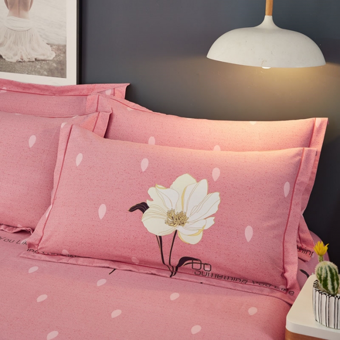 91家纺网 家纺一手货源 找家纺 雲归梦 2019新款多规格全棉加厚生态磨毛四件套 春风絮语