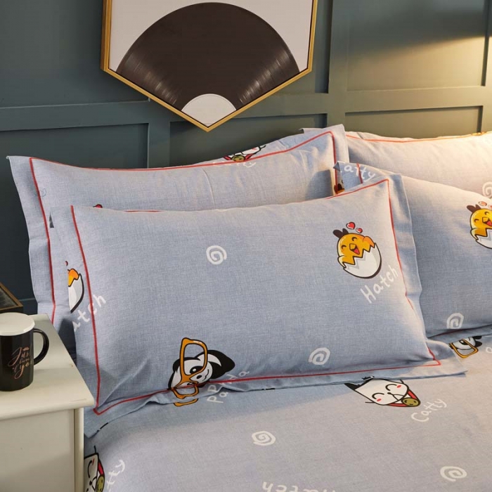 91家纺网 家纺一手货源 找家纺 雲归梦 2019新款多规格全棉加厚生态磨毛四件套 动物世界