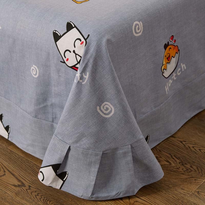 91家纺网 家纺一手货源 找家纺 雲归梦 2019新款多规格全棉加厚生态磨毛四件套 动物世界