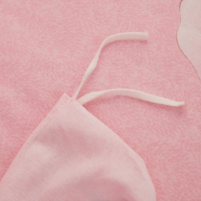 91家纺网 家纺一手货源 找家纺 雲归梦 2019新款多规格全棉加厚生态磨毛四件套 花梦传奇-粉