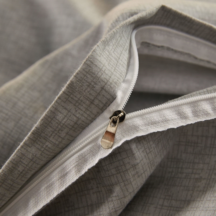 91家纺网 家纺一手货源 找家纺 雲归梦 2019新款多规格全棉加厚生态磨毛四件套 漫森-灰