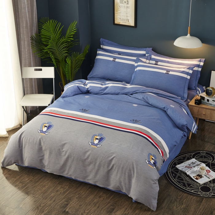 91家纺网 家纺一手货源 找家纺 雲归梦 2019新款多规格全棉加厚生态磨毛四件套梦幻国度-兰