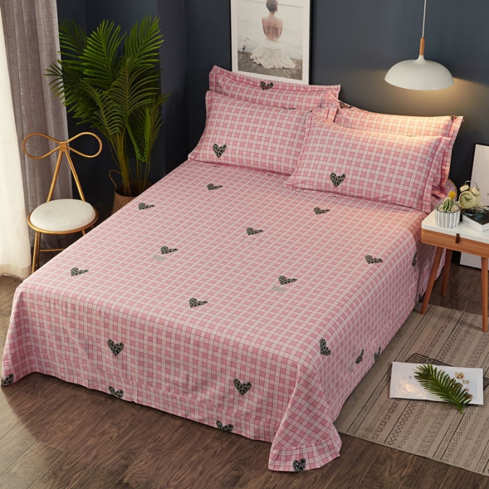 91家纺网 家纺一手货源 找家纺 雲归梦 2019新款多规格全棉加厚生态磨毛四件套 米兰风情-粉