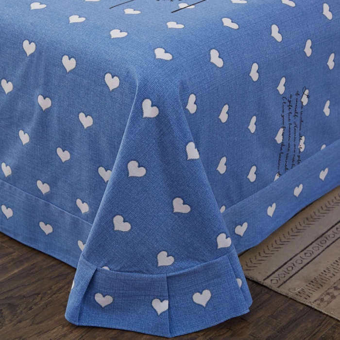 91家纺网 家纺一手货源 找家纺 雲归梦 2019新款多规格全棉加厚生态磨毛四件套 蜜恋