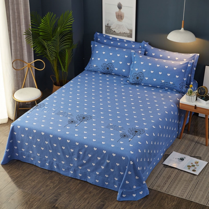 91家纺网 家纺一手货源 找家纺 雲归梦 2019新款多规格全棉加厚生态磨毛四件套 蜜恋