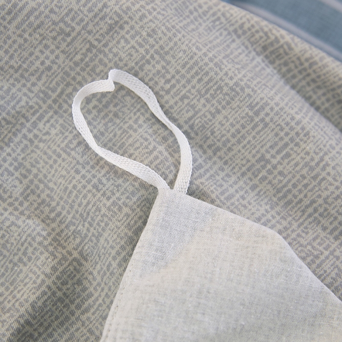 91家纺网 家纺一手货源 找家纺 雲归梦 2019新款多规格全棉加厚生态磨毛四件套 摩登城市-蓝