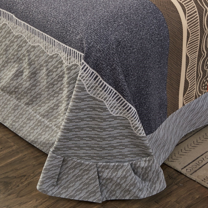 91家纺网 家纺一手货源 找家纺 雲归梦 2019新款多规格全棉加厚生态磨毛四件套 似水年华