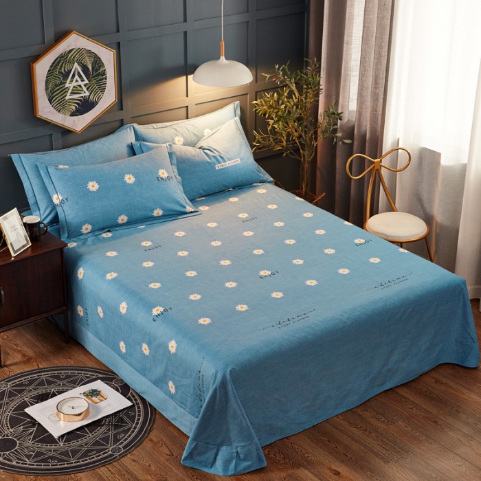 91家纺网 家纺一手货源 找家纺 雲归梦 2019新款多规格全棉加厚生态磨毛四件套 恬静生活