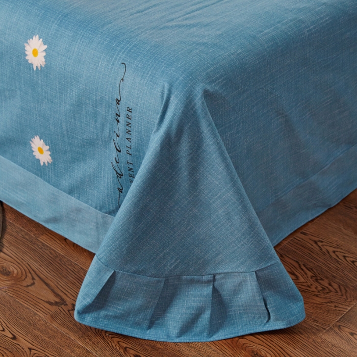 91家纺网 家纺一手货源 找家纺 雲归梦 2019新款多规格全棉加厚生态磨毛四件套 恬静生活