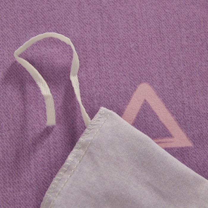 91家纺网 家纺一手货源 找家纺 雲归梦 2019新款多规格全棉加厚生态磨毛四件套 妩媚花影-紫