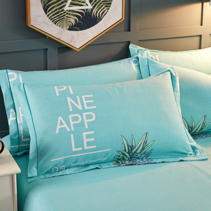 91家纺网 家纺一手货源 找家纺 雲归梦 2019新款多规格全棉加厚生态磨毛四件套 香蜜