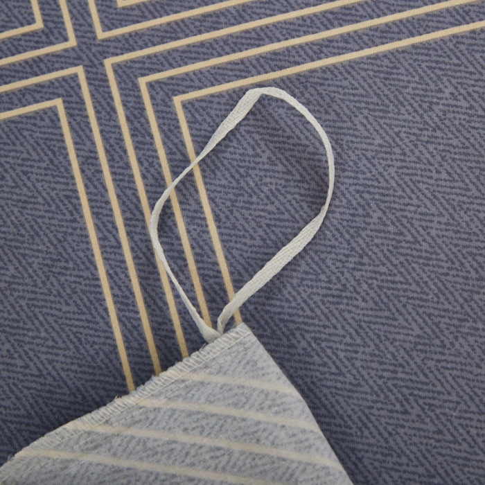 91家纺网 家纺一手货源 找家纺 雲归梦 2019新款多规格全棉加厚生态磨毛四件套 星语星愿-灰