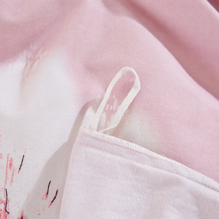 91家纺网 家纺一手货源 找家纺 雲归梦 2019新款多规格全棉加厚生态磨毛四件套 幸福小世界