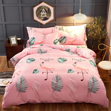 91家纺网 家纺一手货源 找家纺 （总1）雲归梦 2019新款多规格全棉加厚生态磨毛四件套