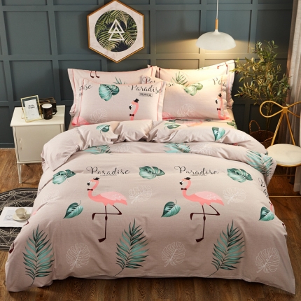 91家纺网 家纺一手货源 找家纺 （总1）雲归梦 2019新款多规格全棉加厚生态磨毛四件套