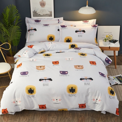 91家纺网 家纺一手货源 找家纺 （总1）雲归梦 2019新款多规格全棉加厚生态磨毛四件套