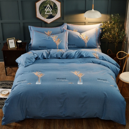 91家纺网 家纺一手货源 找家纺 （总1）雲归梦 2019新款多规格全棉加厚生态磨毛四件套