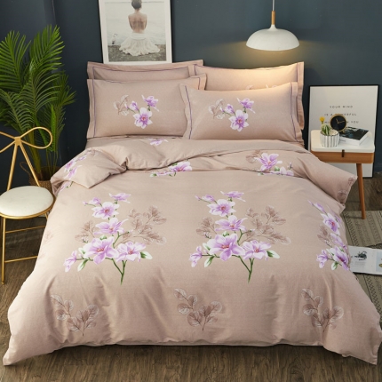 91家纺网 家纺一手货源 找家纺 （总1）雲归梦 2019新款多规格全棉加厚生态磨毛四件套