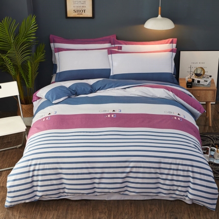 91家纺网 家纺一手货源 找家纺 （总1）雲归梦 2019新款多规格全棉加厚生态磨毛四件套