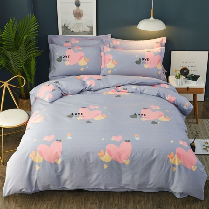 91家纺网 家纺一手货源 找家纺 （总1）雲归梦 2019新款多规格全棉加厚生态磨毛四件套