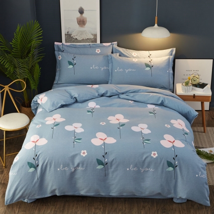 91家纺网 家纺一手货源 找家纺 （总1）雲归梦 2019新款多规格全棉加厚生态磨毛四件套