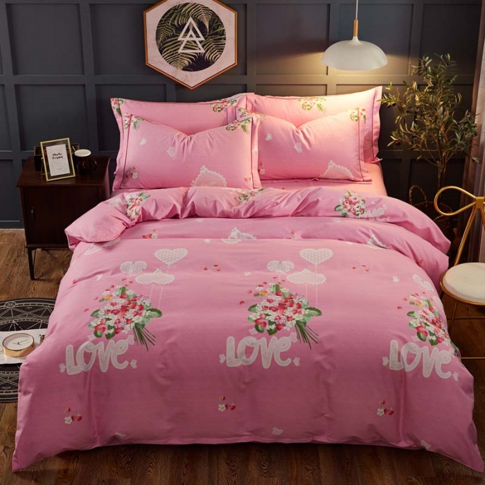 91家纺网 家纺一手货源 找家纺 （总1）雲归梦 2019新款多规格全棉加厚生态磨毛四件套