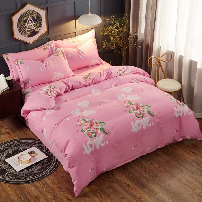 91家纺网 家纺一手货源 找家纺 （总2）雲归梦 2019新款多规格全棉加厚生态磨毛四件套