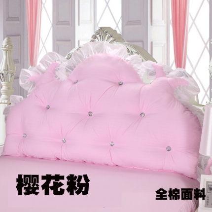 一兰家纺 全棉大靠背 樱花粉