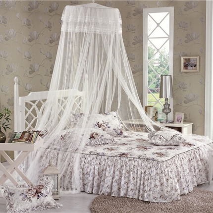 91家纺网 家纺一手货源 找家纺 梦精灵 045款吊顶蚊帐 均码