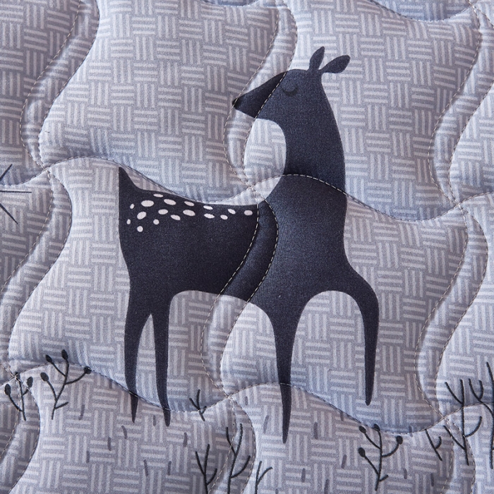 91家纺网 家纺一手货源 找家纺 （总）寐珂家纺 2025新款学生绗缝薄款印花防滑床垫