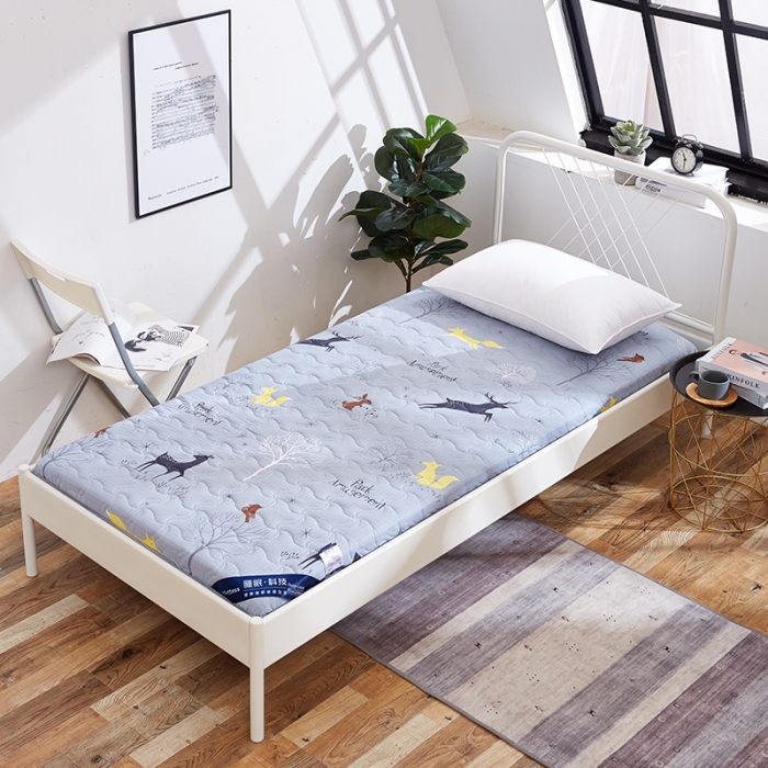 91家纺网 家纺一手货源 找家纺 (总）寐珂家纺 新款6cm厚水洗棉床垫