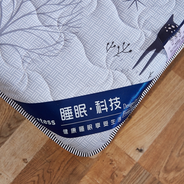 91家纺网 家纺一手货源 找家纺 (总）寐珂家纺 新款6cm厚水洗棉床垫