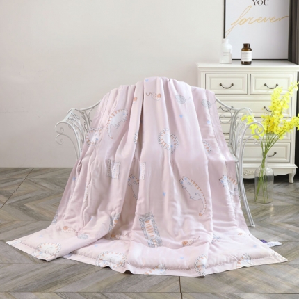 91家纺网 家纺一手货源 找家纺 （总）娇逸家纺 2019新款天丝夏被