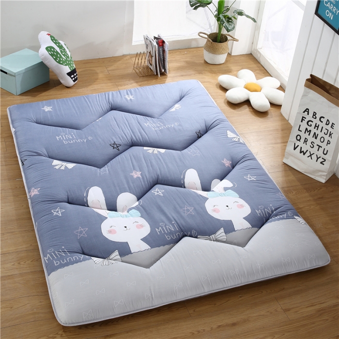 91家纺网 家纺一手货源 找家纺 爱喔家纺 2018新款加厚磨毛床垫 精灵天地